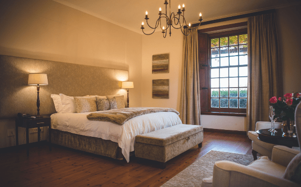 hotel suite at meerendal